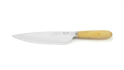 Pallarès kockkniv 22 cm, kolstål och buxbom