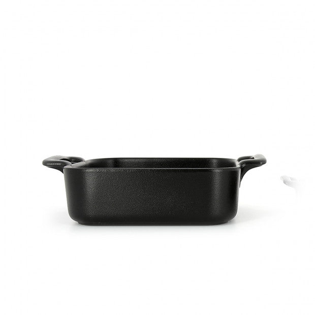 Revol square oven dish, black