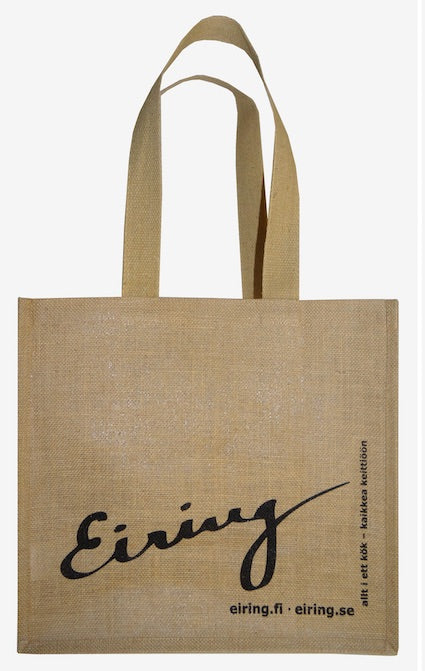 Eiring jute bag, long handle