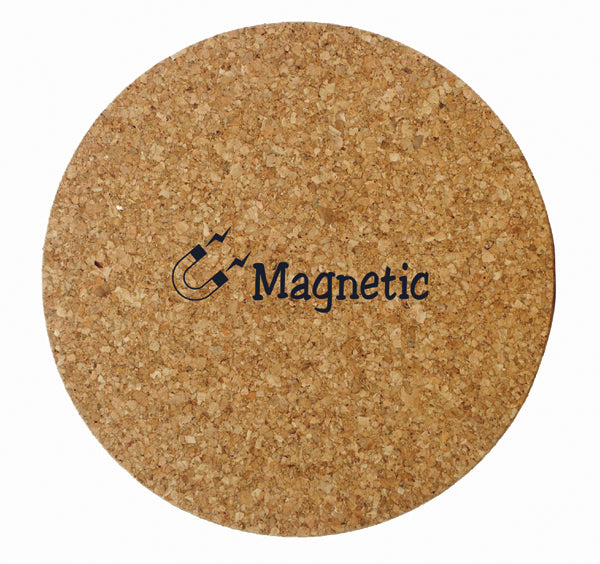 Korkkialusta magneetilla