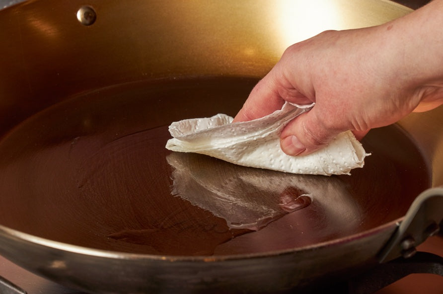 Inbränning av kolstålspanna