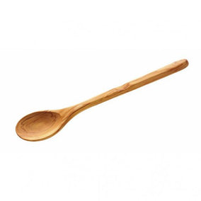 Scanwood spoon with finger grip 25cm, olive